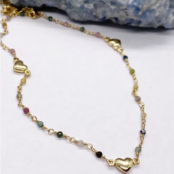 NEW FP x Luna Norte Tourmaline Anklet Set - Picture 16 of 16